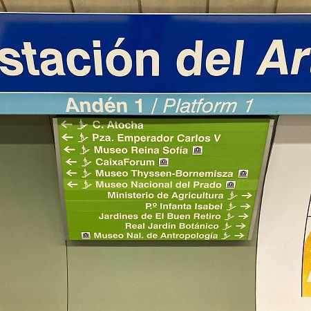 Charming Madrid Atocha Leilighet Eksteriør bilde