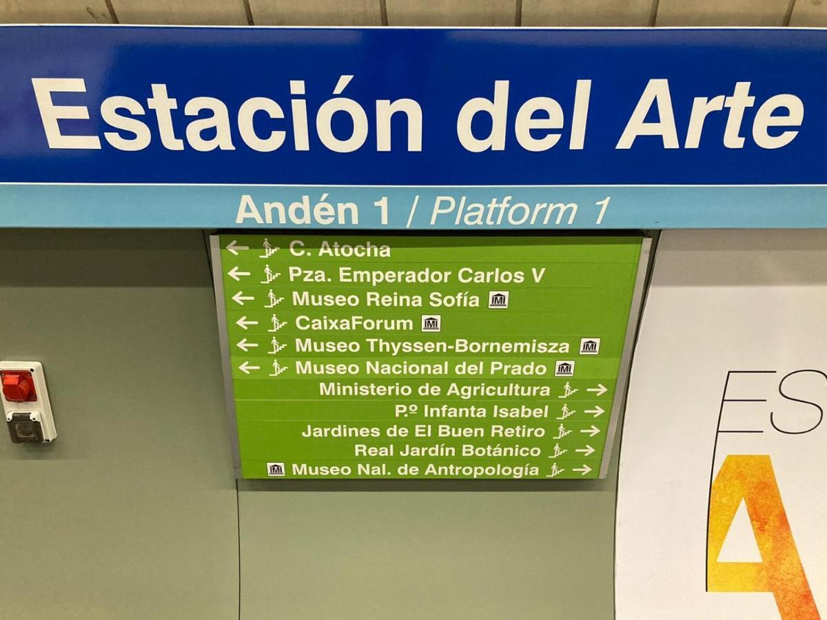 Charming Madrid Atocha Leilighet Eksteriør bilde